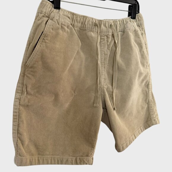 Katin Corduroy Local Short Tan Men's Large Drawstring Pockets Casual Comfort - Picture 3 of 11